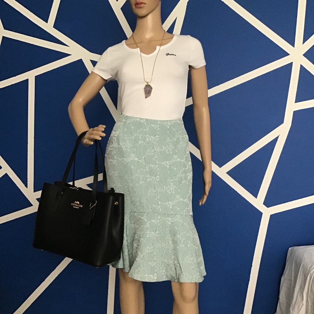 Maggy London Turquoise Fashionable Skirt